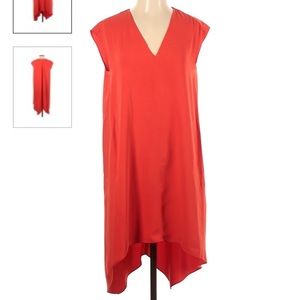 NEW!! GORGEOUS Rachel Roy Hi-Low Coral dress-SZ S